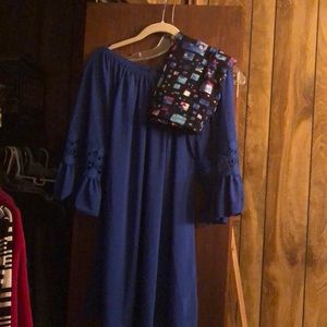 LuLaroe leggings with a tunic top